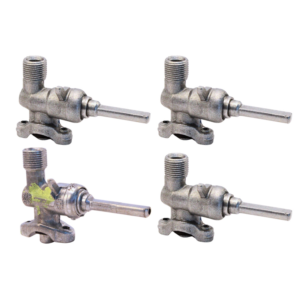 Kit Registro Ramal Cooktop Fischer Tripla Chama 4 Bocas 9788