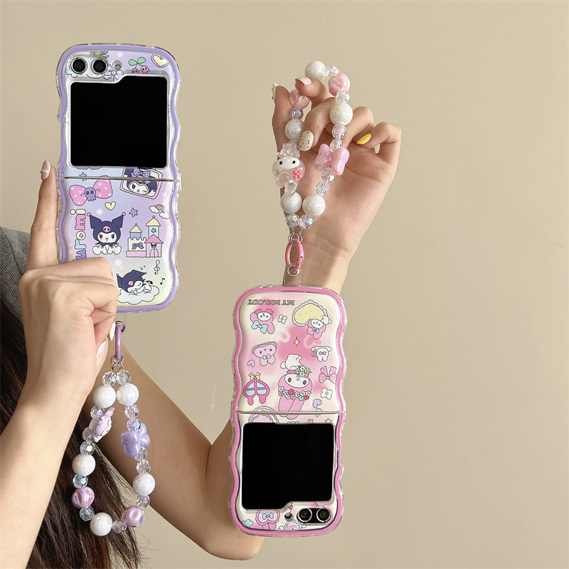 Sanrio Cartoon Invólucro Tpu Para Motorola MOTO Razr 40Ultra 50Ultra Dobrável Te