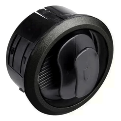 Difusor Saida Ar Celta 07 A 16 Prisma 07 A 12 Preto Grafite
