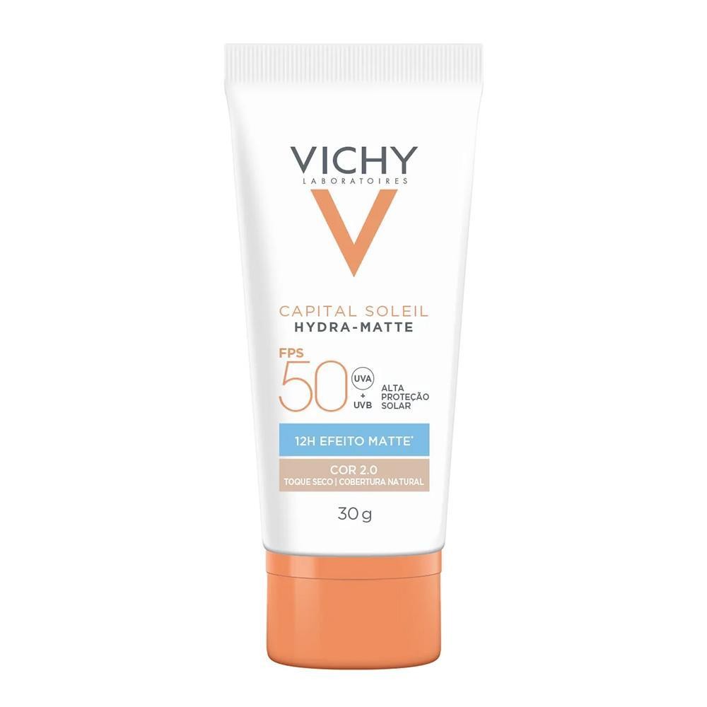 SOLEIL VICHY CAPITAL PROTETOR SOLAR FPS50 COR 2.0 COM 30G em Oferta na Shopee