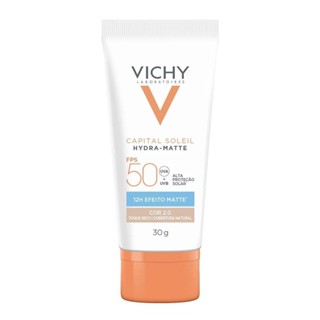 SOLEIL VICHY CAPITAL PROTETOR SOLAR FPS50 COR 2.0 COM 30G em Oferta na Shopee