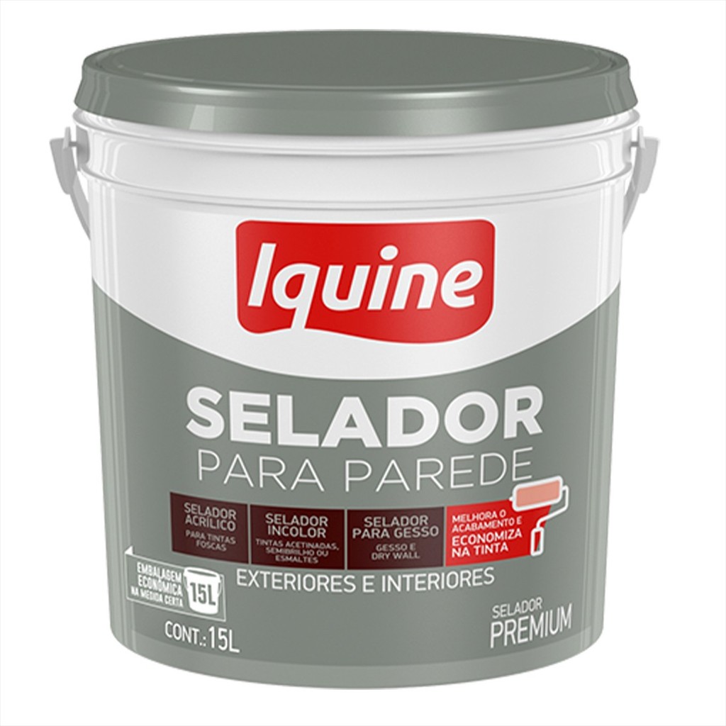 Seladora Acrílica Impermeável 15 Litros Coral Acabamento Mate Branco