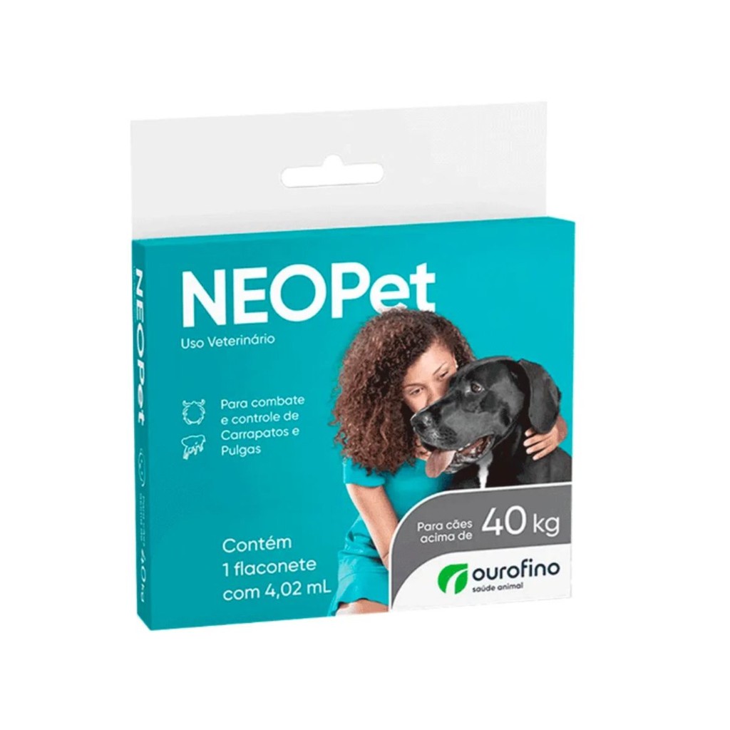 Neopet Cães Acima de 40kg Antipulgas e Carrapatos - Pets