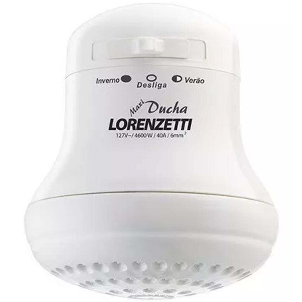 Chuveiro Maxi Ducha Lorenzetti 3 Temperaturas Ultra 127/4600W em Oferta na Shopee