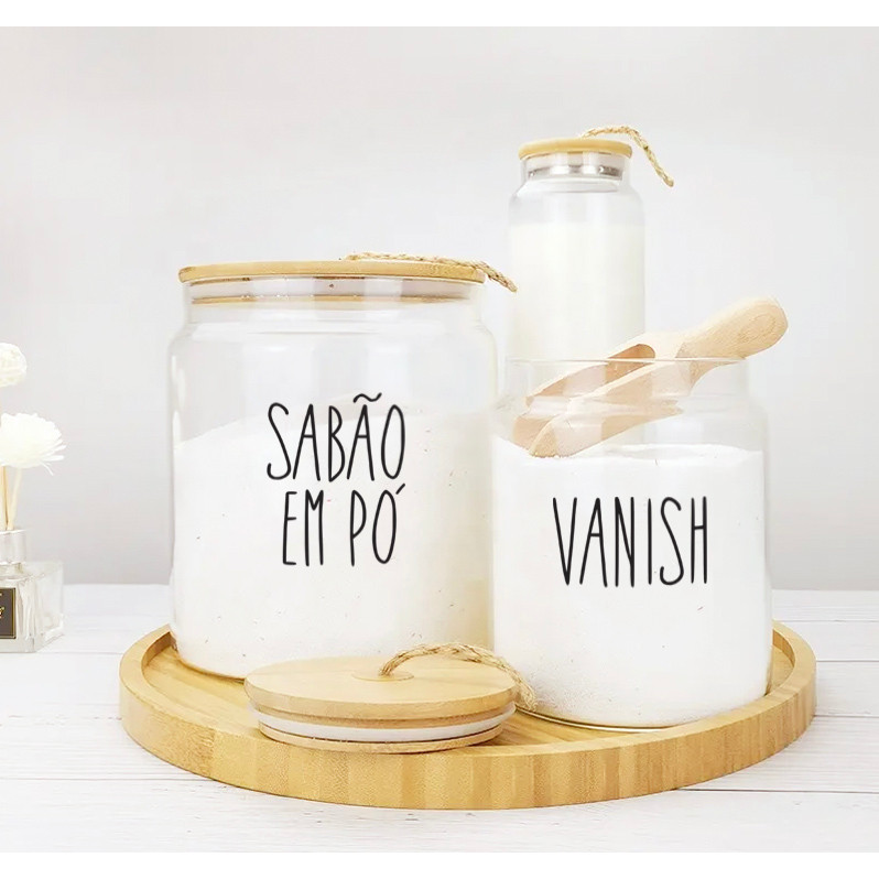 30 Adesivos para Organização da Lavanderia Kit Completo de Etiquetas de Limpeza 10x4cm