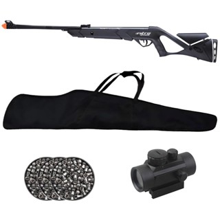 Carabina de Pressão Nitro Advanced 5.5mm – CBC + Red dot + 3 Chumbos + Capa em Oferta na Shopee