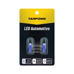 PAR LÂMPADA LED PINGUINHO T5-COB AZUL