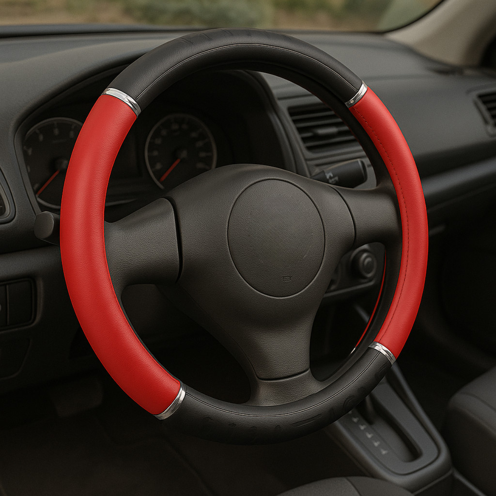 Capas de Volante 38cm Universal Lisa Macia Antiderrapante em Oferta na Shopee