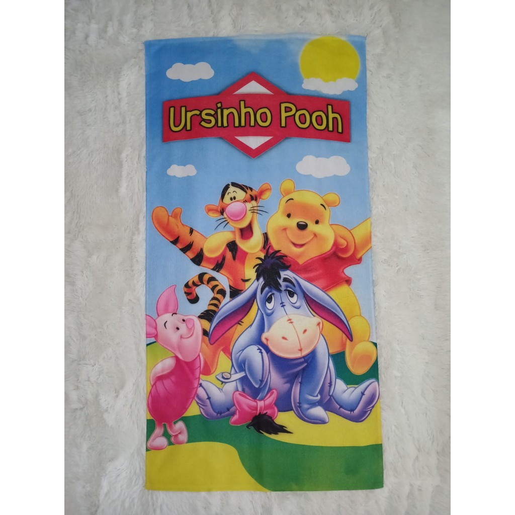 Toalha de Banho e Praia Estampas Variadas Personagem Infantil Menino e Menina 100% Algodão 0,70cm x 1,40cm em Oferta na Shopee