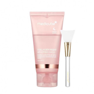 Máscara De Embrulho Noturno De Colágeno Medicube Rejuvenescimento Hidratante Peptídeo Brigh Reparação Noturna Para Cuida em Oferta na Shopee