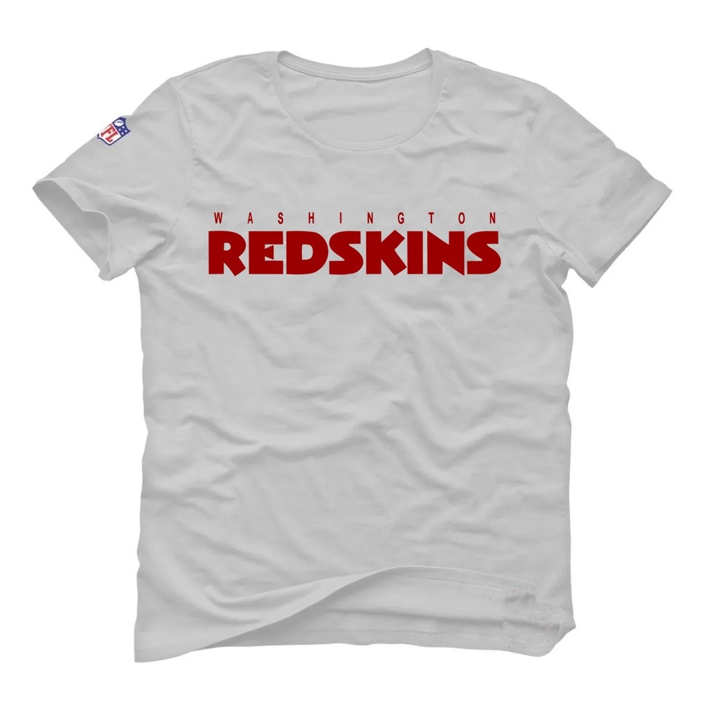 Camiseta Streetwear Masculina Washington Redskins NFL 100% Algodão Envio Imediato