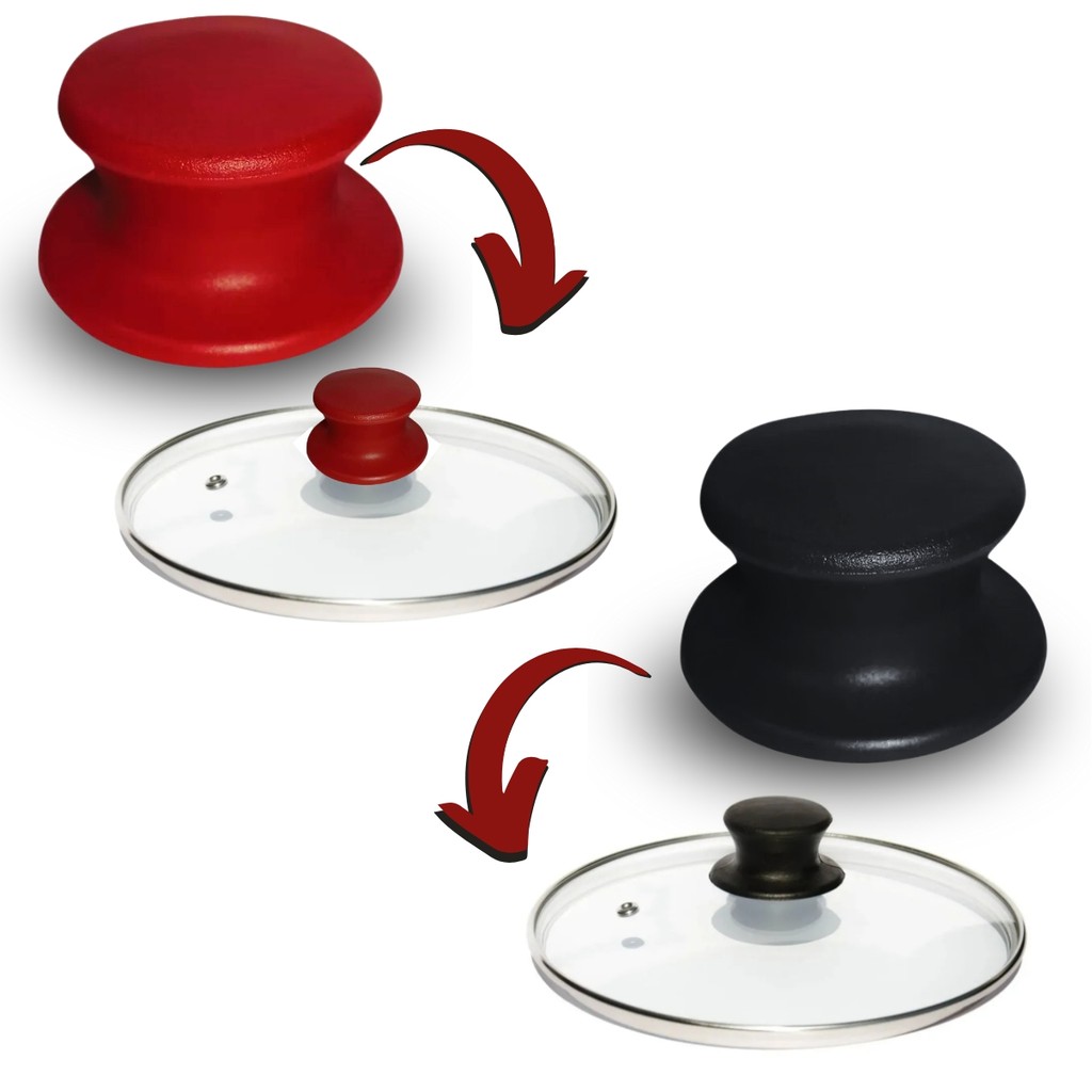 Puxador Pomel Universal Para Tampa de Panela e Frigideira
