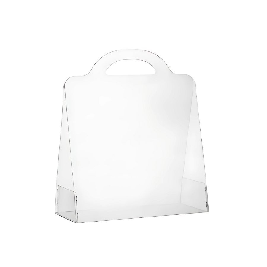 Sacola Média Transparente Bag Lisa - 18cm - 1 unidade - Rizzo