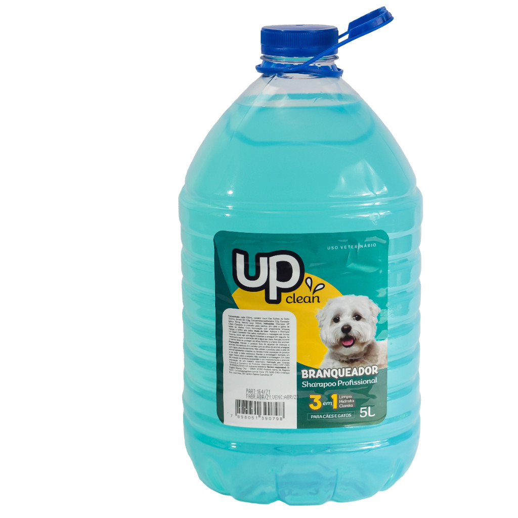 Shampoo Pet para Cães Banho e Tosa Profissional Galão 5 Litros UP clean