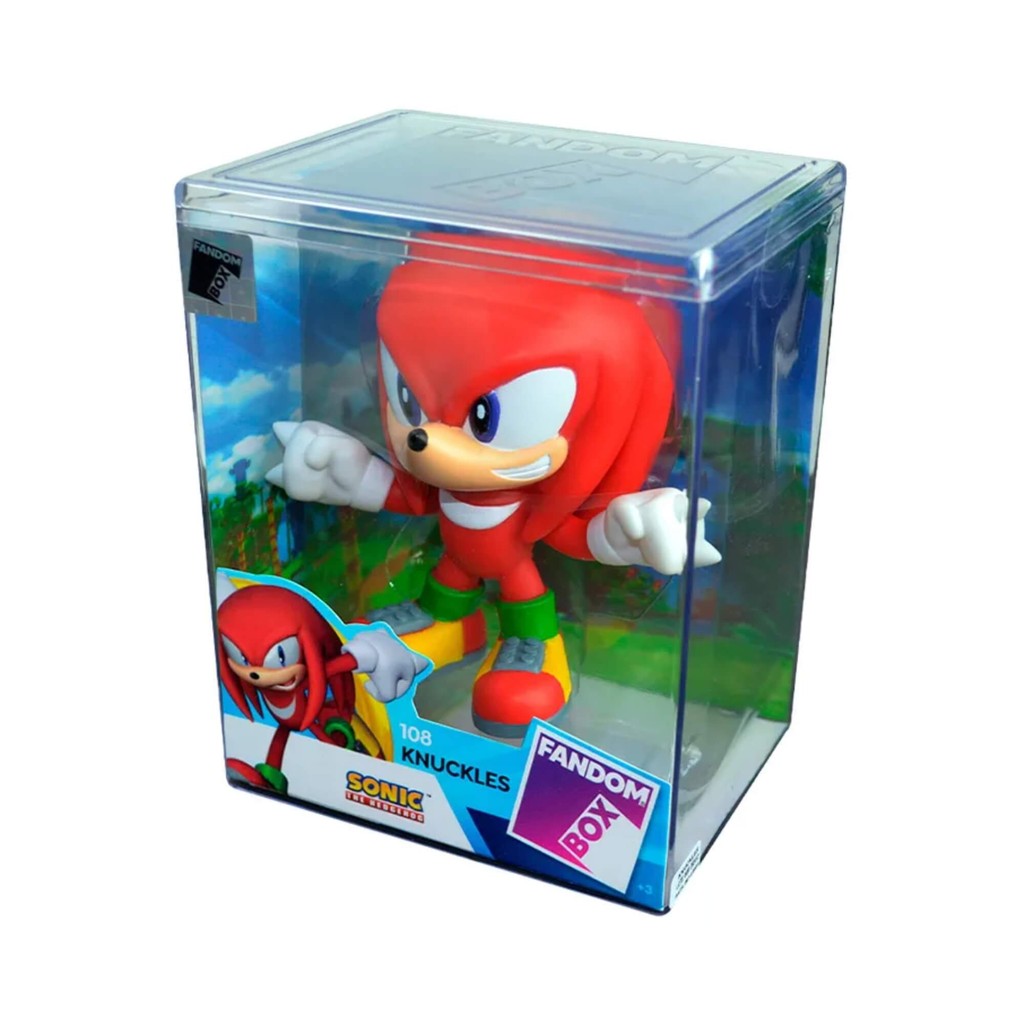 Fandom Box Knuckles - Turma do Sonic - Vinil Atoxico Lider - 3502 em Oferta na Shopee