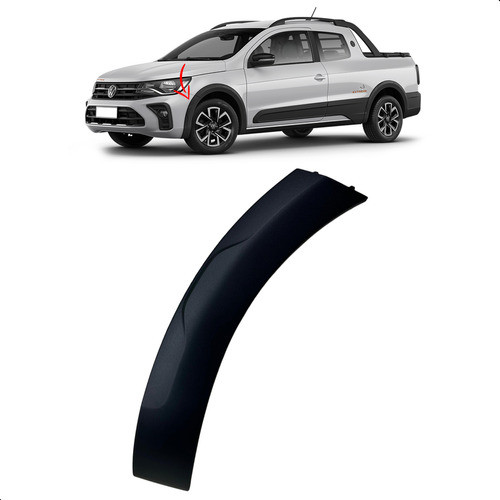 Moldura Parachoque Diant Le Saveiro Xtreme 2024 2025 Vw