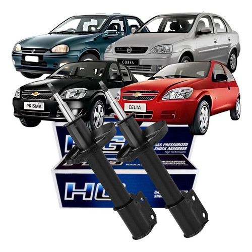Amortecedor Dianteiro (Par) - GM Celta / Corsa / Prisma - Nakata em Oferta na Shopee