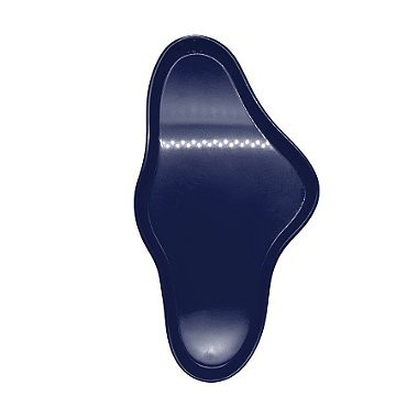 Bandeja Orgânica  - 25x13,5 cm -   Azul Marinho - 1 unidade - Só Boleiras - Rizzo - Home & Living