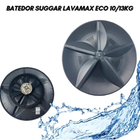 Agitador c/ POLIA Lavamax ECO Lavamatic Suggar 10kg 13kg 14kg 15kg e 16 kg