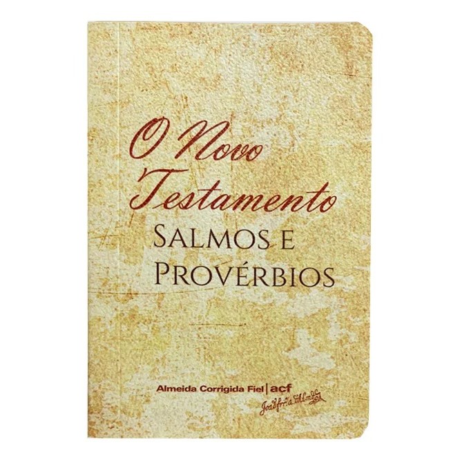 Novo Testamento de Bolso | ACF | Salmos e Provérbios | Papirus - Books & Magazines