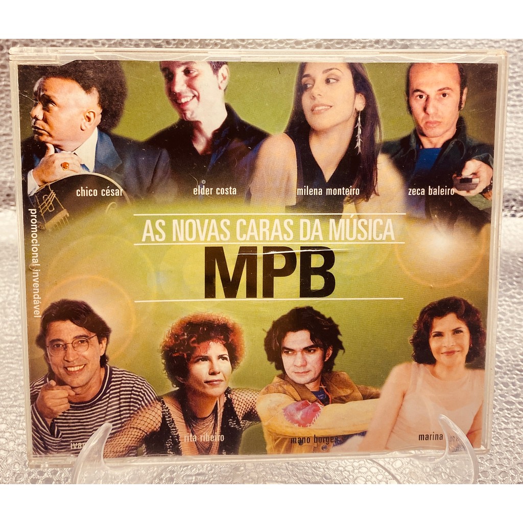 CD - As Novas Caras da Musica - MPB
