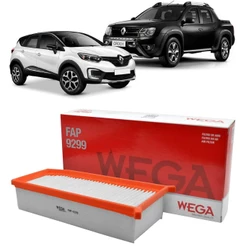 Filtro Ar Renault Captur Duster 2015 A 2021 Wega Fap9299