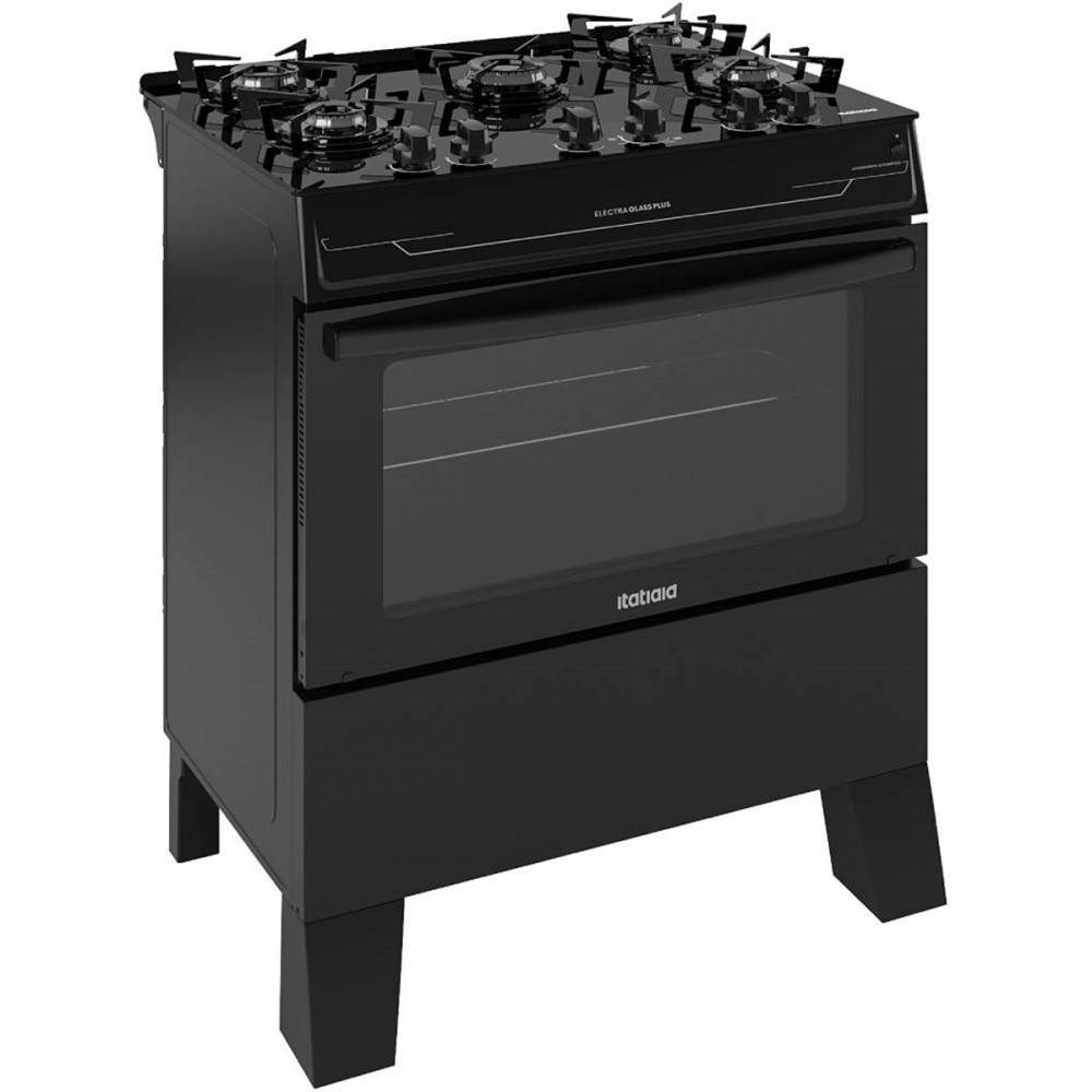 Fogão Itatiaia Electra Plus 5 Bocas Acendimento Automático Bivolt em Oferta na Shopee