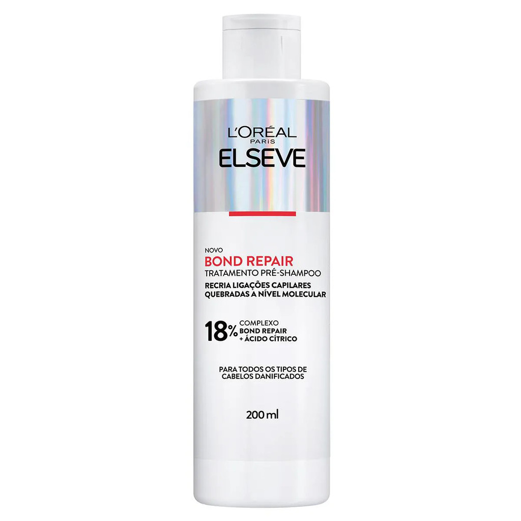 PRÉ - SHAMPOO ELSEVE BOND REPAIR CABELOS DANIFICADOS 200ML em Oferta na Shopee