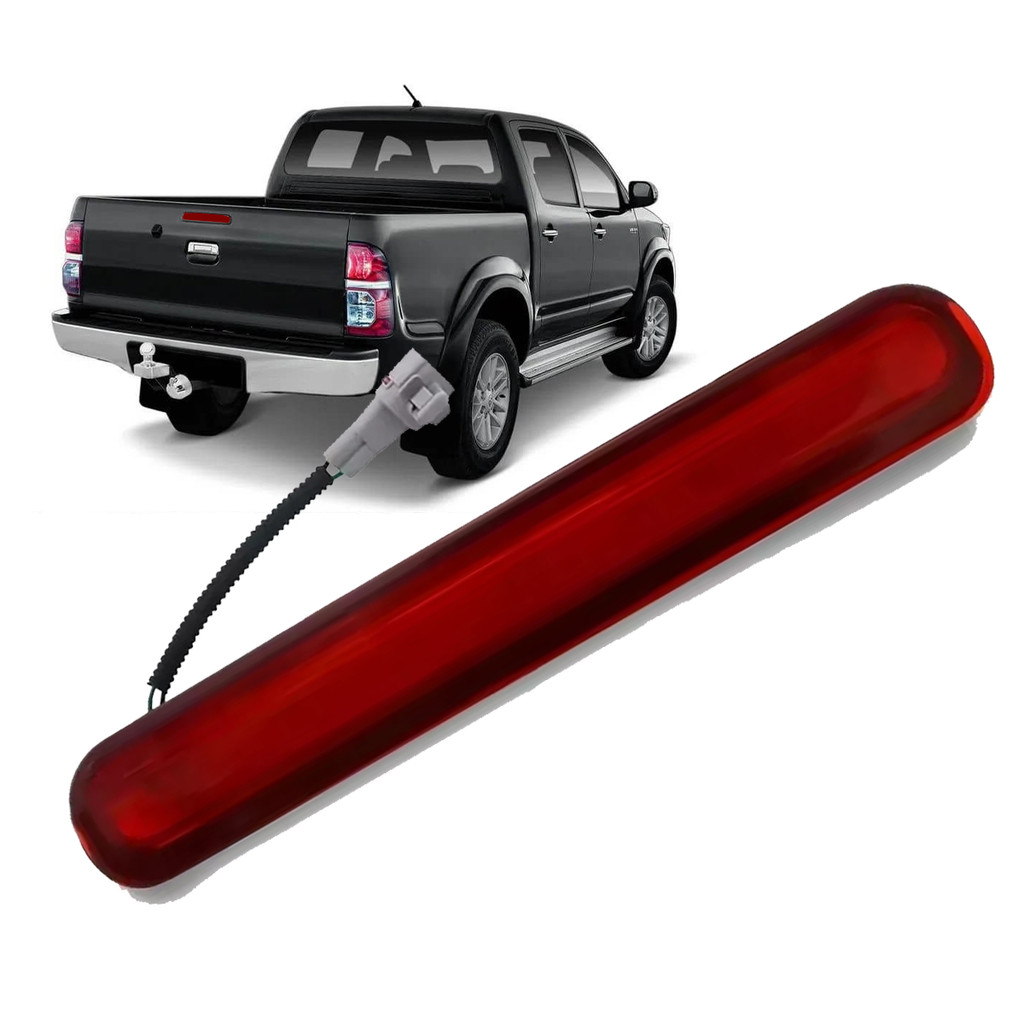 Lanterna Break Light Led Chichote Soquete Hilux 2005 2006 2007 2008 2009 2010 2011 2012 2013 2014 2015