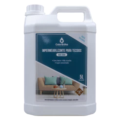 Impermeabilizante para Tecidos Color Brilho a Base D'água - 5 Litros