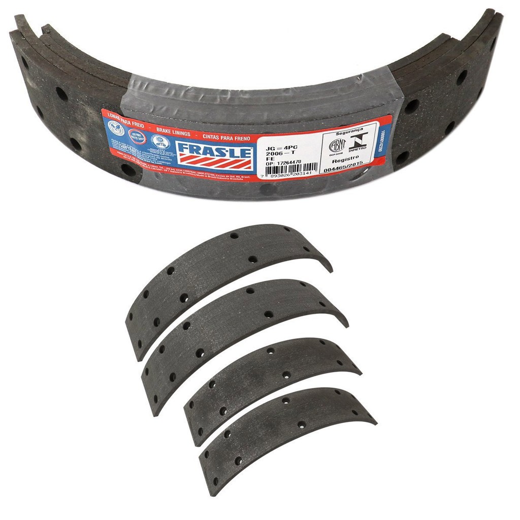 Lona Freio Traseira Para F100 A10 A14 C10 C14 D10 D14 D15