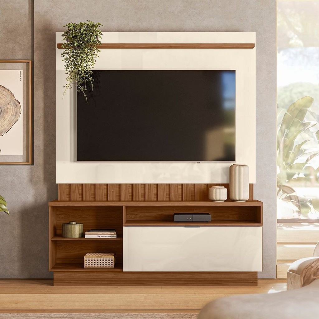 Estante Ripado para Tv 60 Polegadas Diamantina em Oferta na Shopee