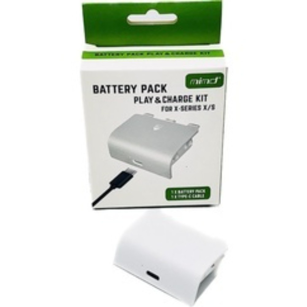 Bateria + Cabo para controle Xbox Series X S NÃO É COMPATÍVEL COM X-BOX ONE