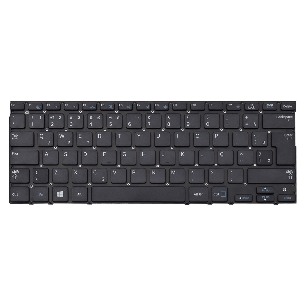 Teclado para Notebook Samsung NP530U3C-A06US | Preto ABNT2 - Computers & Accessories