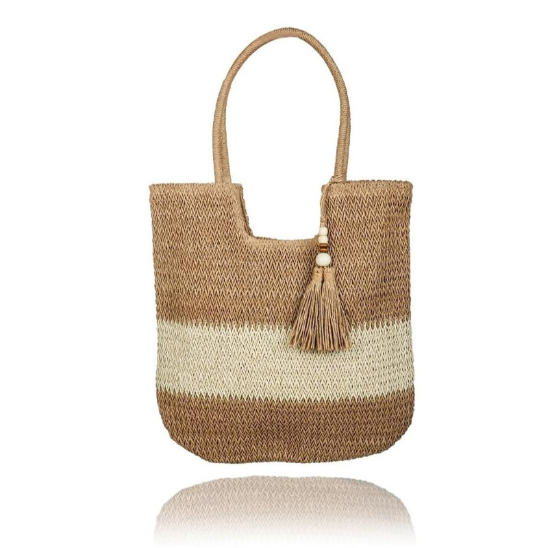 Bolsa feminina bolsa de ombro sacola máquina tecido palha praia saco tecido feminino palha tecido