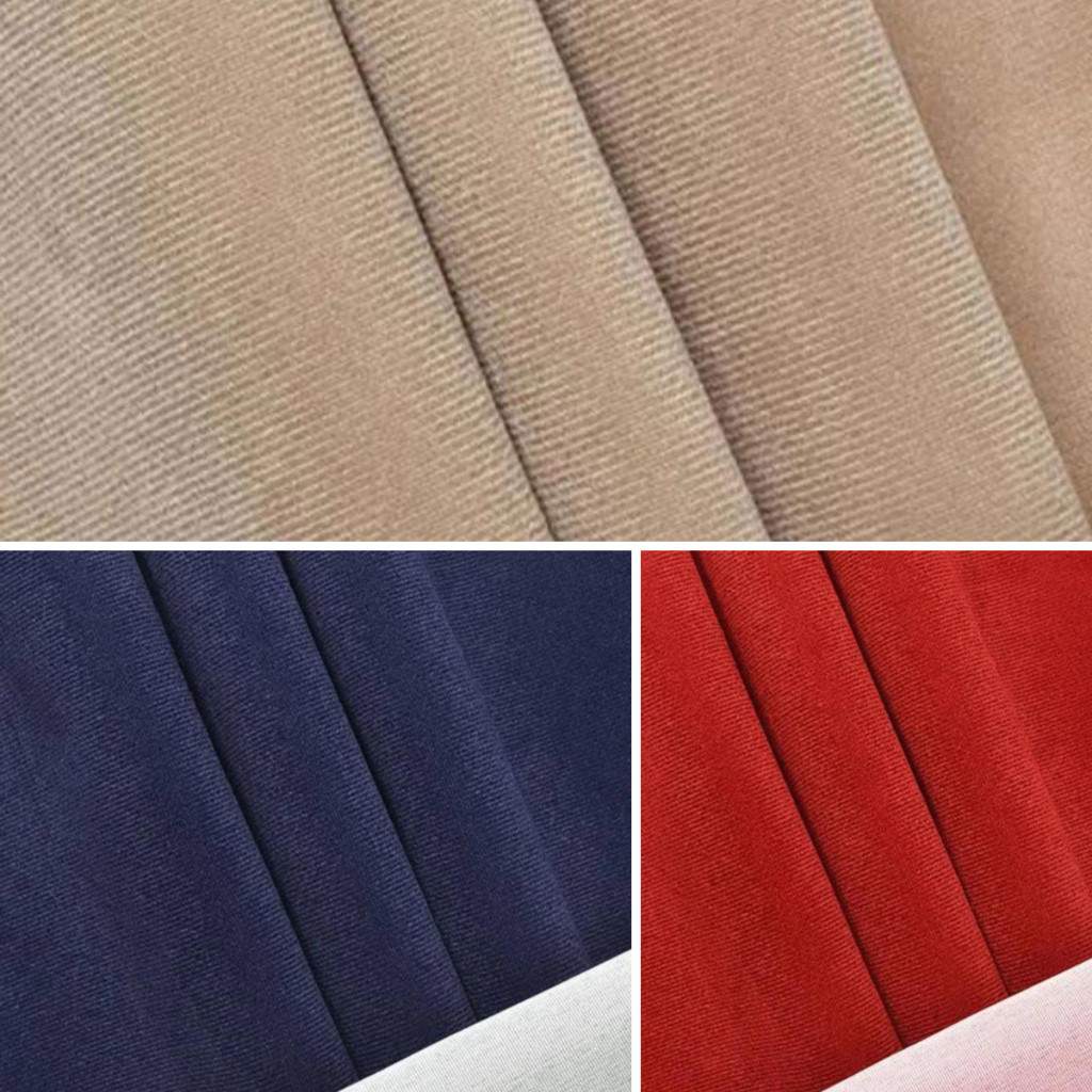 Tecido Suede Liso 2 Metros Poliéster para Reformar Cadeiras 1,40 Largura