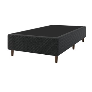 Base Box Solteiro 88x188x38 Preto Malala Umaflex em Oferta na Shopee