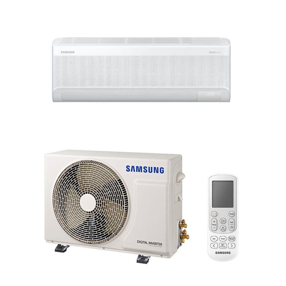 Ar Condicionado Split Hi Wall Samsung Windfree AI Inverter 12.000 Btus Frio 220V
