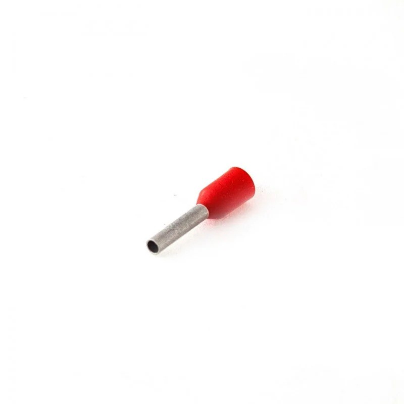 KIT 100 TERMINAL TUBOLAR 1,0MM ILHOS