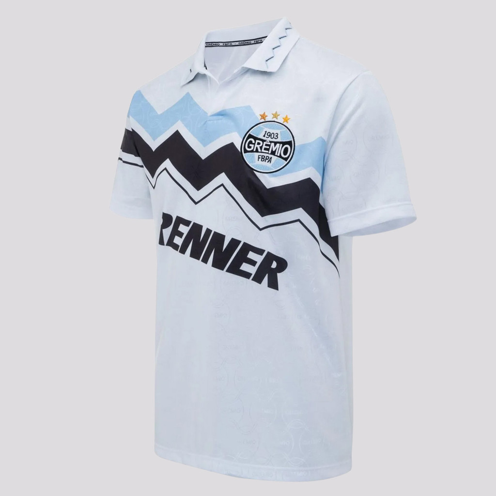 Detalhes do Camisa Grêmio Retrô Liberta 1995 Branca