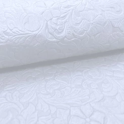 Papel de Seda Texturizado - 40x66cm - Branco - 10 unidades - Rizzo - Rizzo