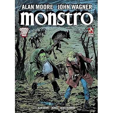 Livro Monstro - Alan Moore Alan Grant John Wagner - Capa Dura Lacrado