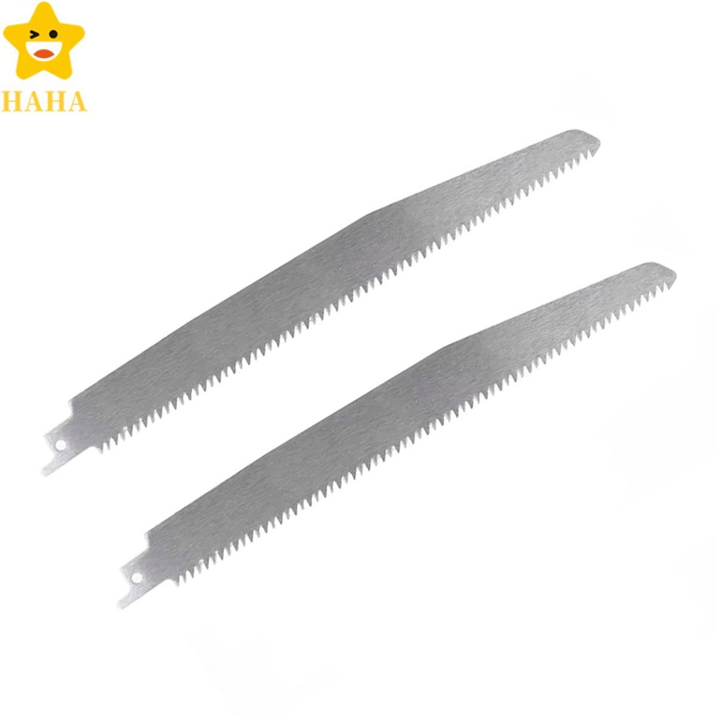 2 Pçs 9 Polegada De Aço Inoxidável Sem Pintura Lâmina Serra Alternativa 5TPI Carne Congelada Osso Corte Shopbc3304