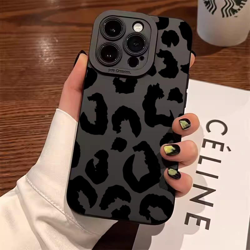 Capa De Telefone Com Design De Leopardo Para Xiaomi 13 12 11 Lite 5G NE Mi 14 13
