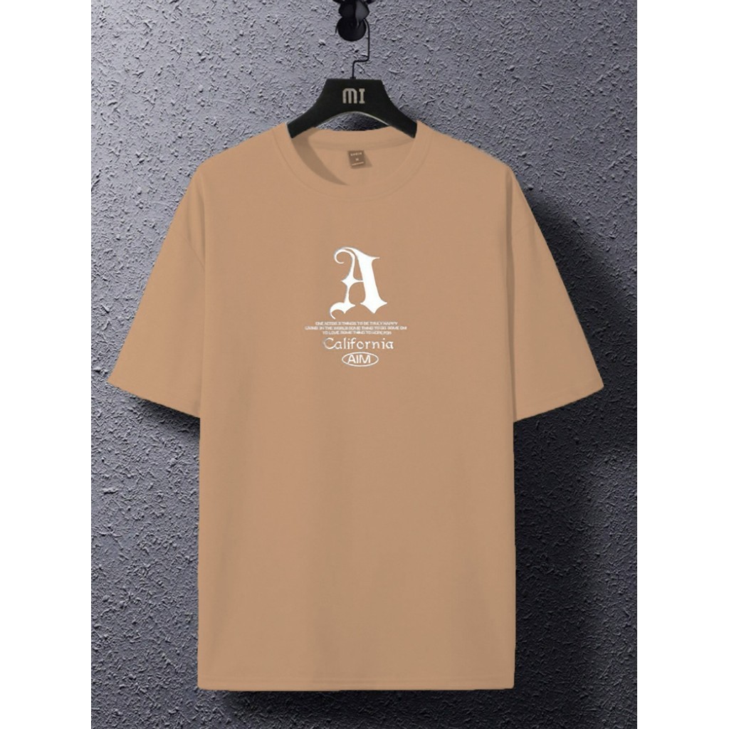 Camiseta Oversized Streetwear Leve Manga Curta Ombro Caído Larga Masculina Blusa Unissex Longline