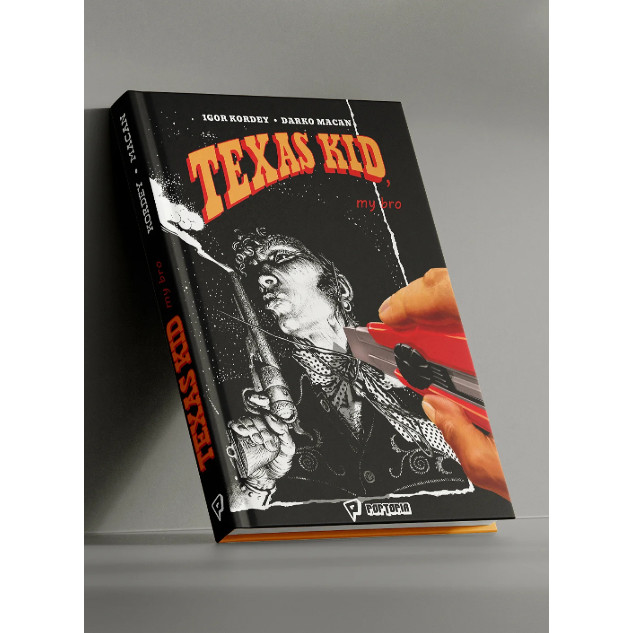 Capa do livro Comic - Texas Kid, my bro - Novo/Lacrado - Editora Poptopia -