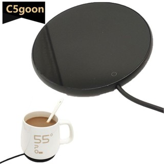 C5GOON USB Copo Mais Quente Wamer Para Leite Café Chá Aquecimento Térmico Coaster Canecas Aquecedor De Do Bebê I8Y4