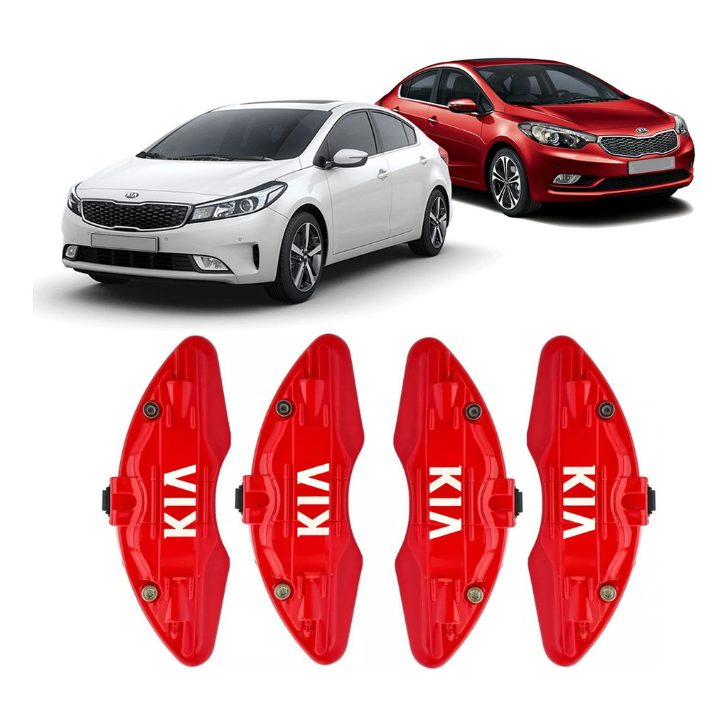 Capa Pinça De Freio 4pç C/ Travas Cerato 2014 2015 2016 2017