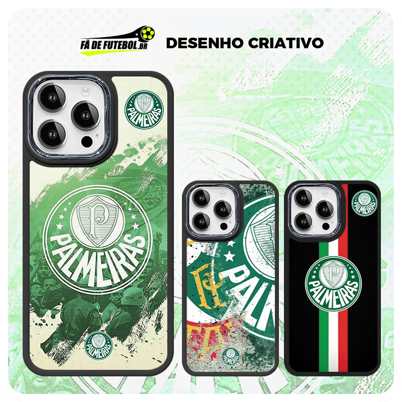 Palmeiras Capa Para celular iPhone 11 12 13 14 15 16 pro xs max personalizada Emblema da futebol ddx