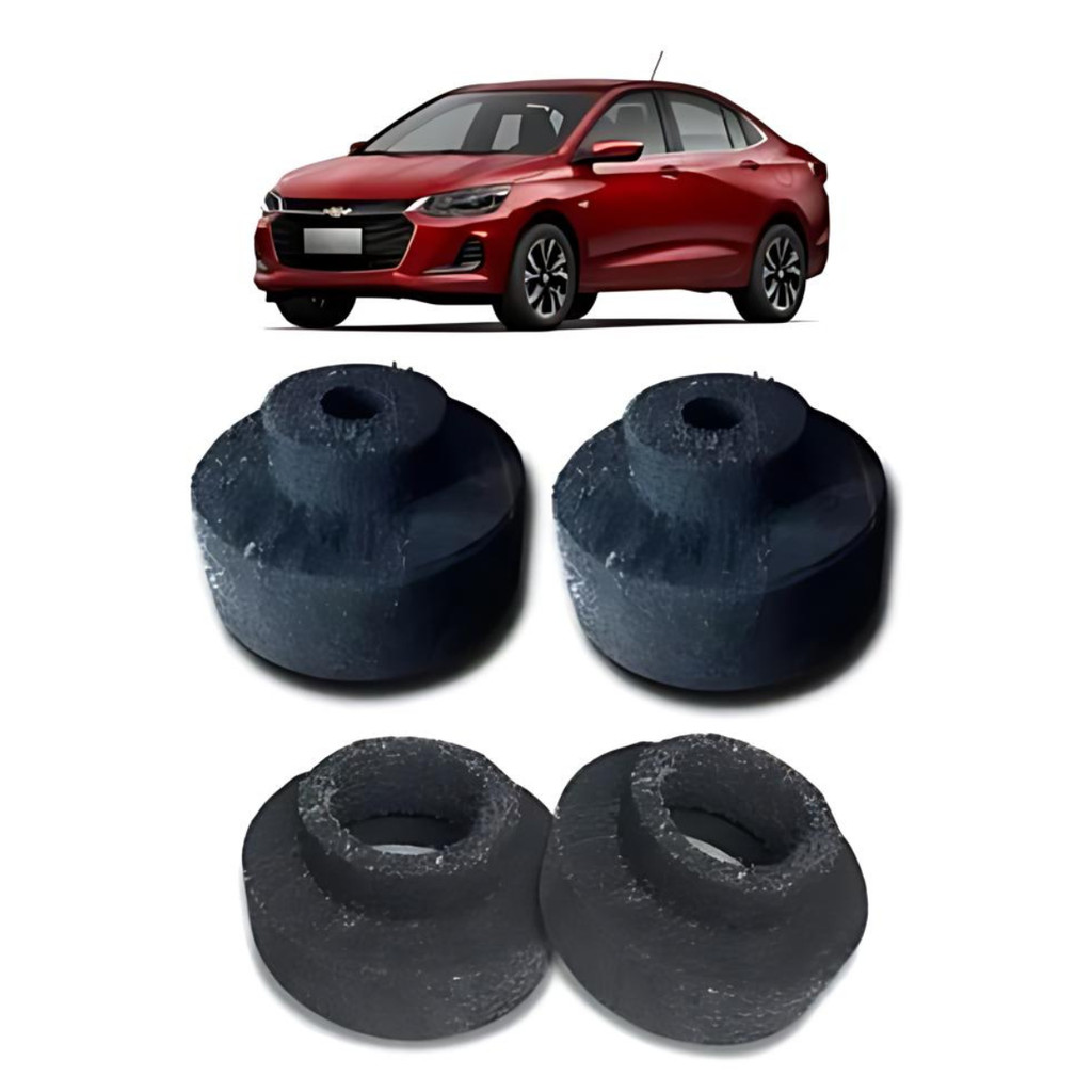 Kit Calço Mola Tras/diant Elevar 3,5cm Onix Plus 2019/...